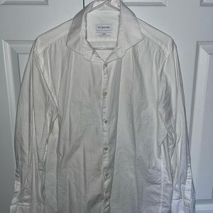 Calvin Klein Men’s White Dress Shirt